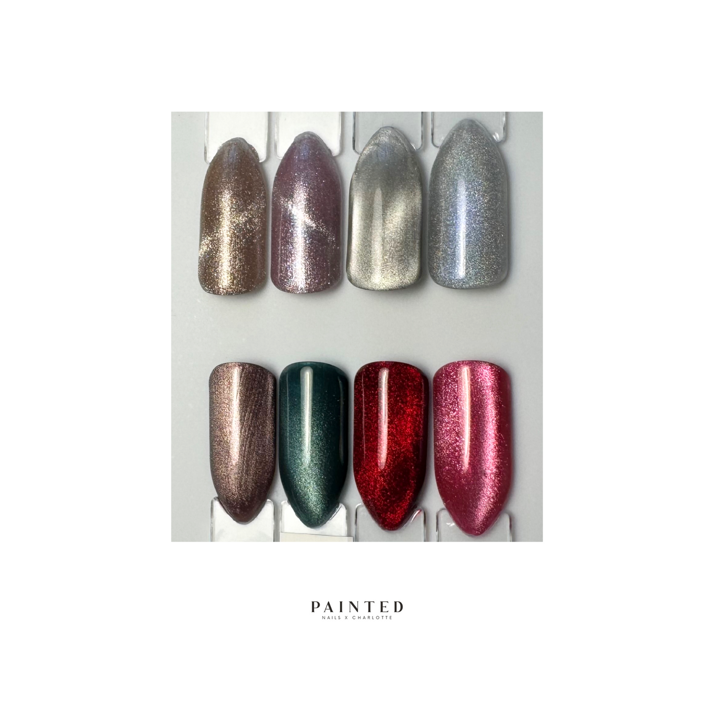 Solid Colour Cat-Eye - Coffin